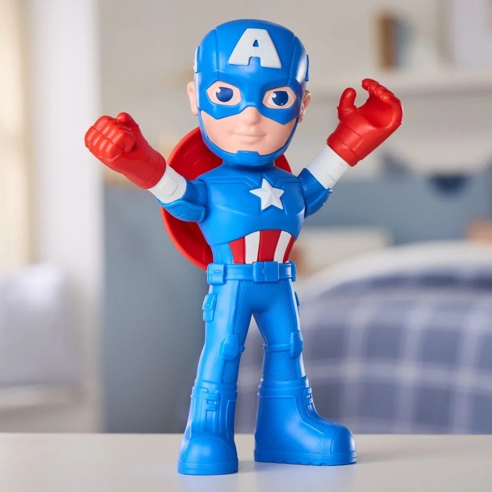 SPIDEY PRIETENII EXTRAORDINARI FIGURINA CAPTAIN AMERICA SUPRADIMENSIONATA 22.8CM
