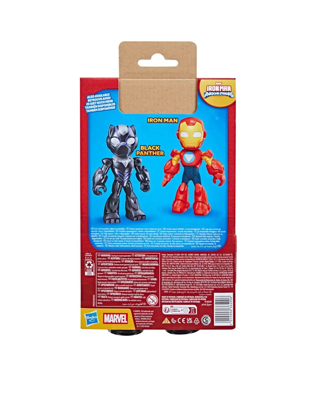 MARVEL IRON MAN SI PRIETENII SAI UIMITORI FIGURINA BLACK PANTHER 22.8CM