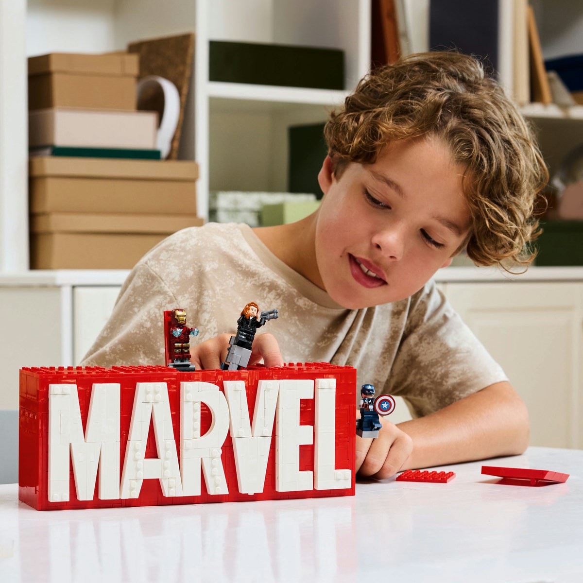 LEGO SUPER HEROES SIGLA SI MINIFIGURINE MARVEL 76313
