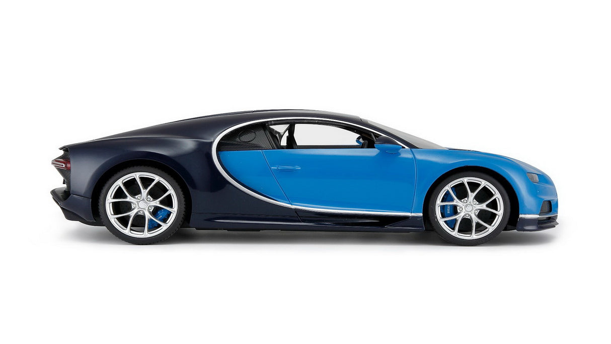 MASINA CU TELECOMANDA BUGATTI CHIRON ALBASTRU SCARA 1 LA 14