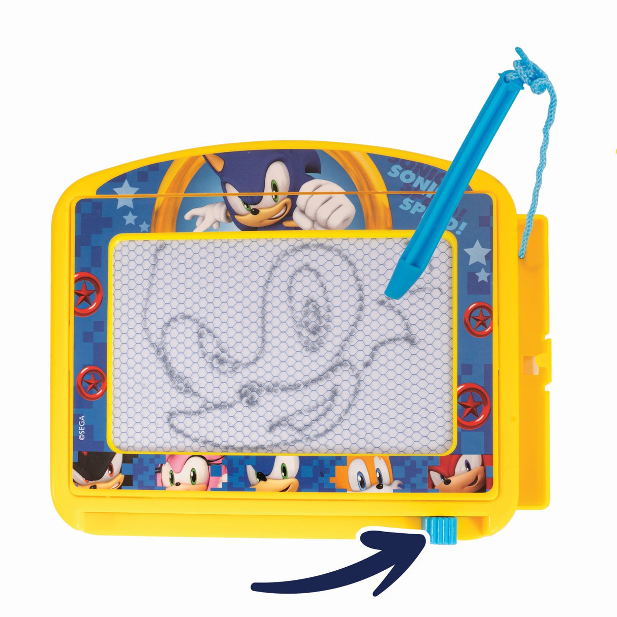 TABLA MAGNETICA DE DESEN SONIC THE HEDGEHOG