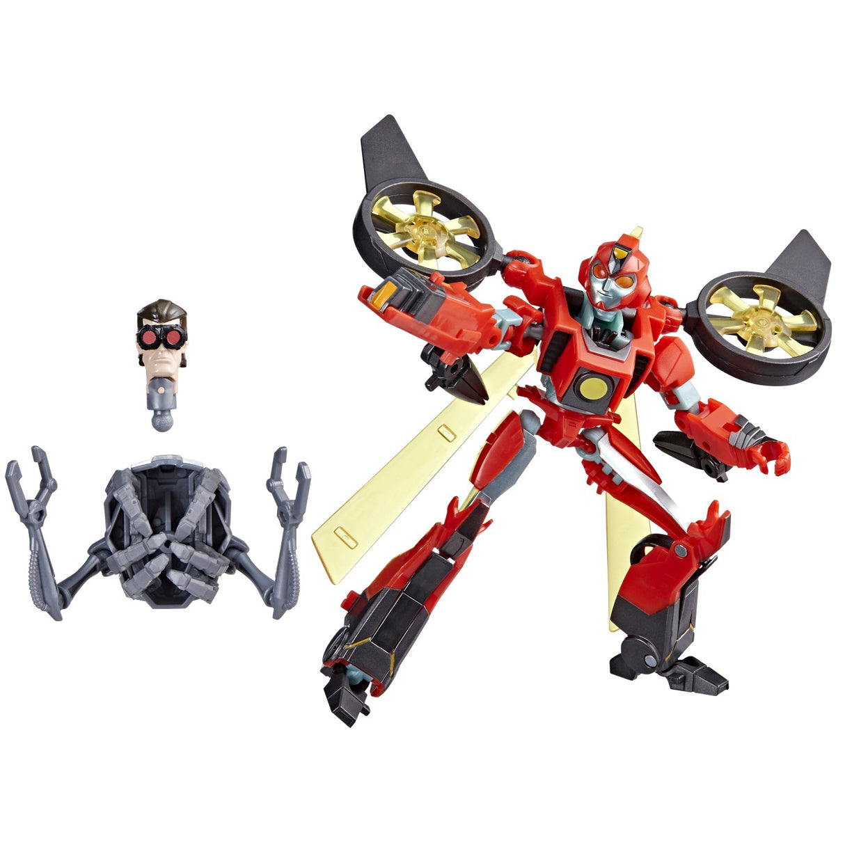 TRANSFORMERS FIGURINA EARTHSPARK DELUXE TERRAN TWITCH 12.5CM
