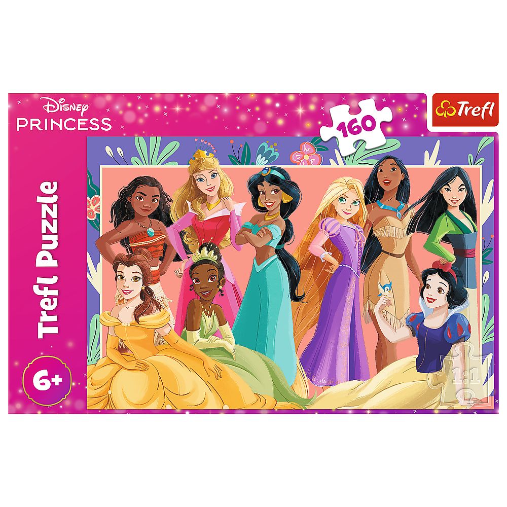 PUZZLE TREFL 160 DISNEY PRINCESS PRINTESE ADEVARATE