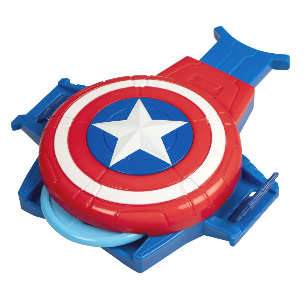 SPIDERMAN MARVEL ARMA SUPEREROU DISC BLASTER CAPTAIN AMERICA
