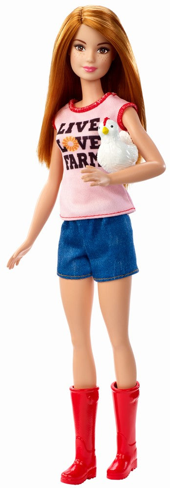 BARBIE CARIERE SET MOBILIER CU PAPUSA LA FERMA
