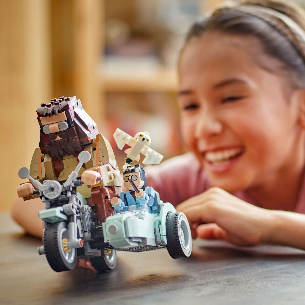 LEGO HARRY POTTER TM HAGRID SI HARRY PE MOTOCICLETA 76443