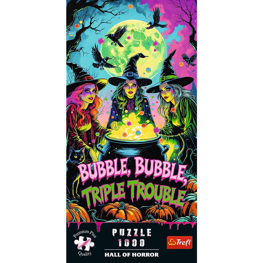 PUZZLE TREFL 1000 PREMIUM PLUS SALA GROAZEI VRAJITOARE