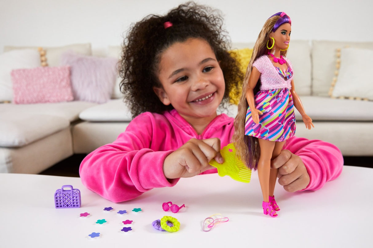 BARBIE TOTALLY HAIR PAPUSA BARBIE SATENA