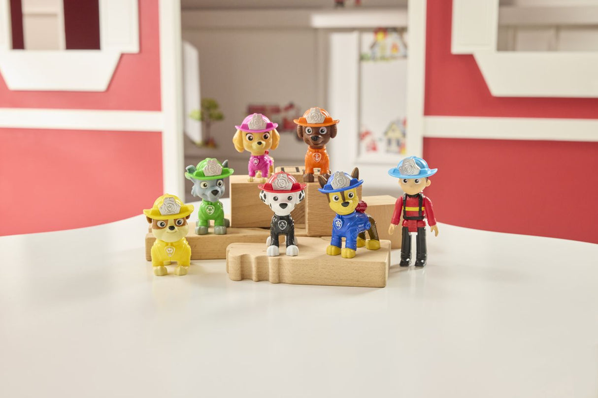 PATRULA CATELUSILOR FIRE RESCUE SET 7 FIGURINE