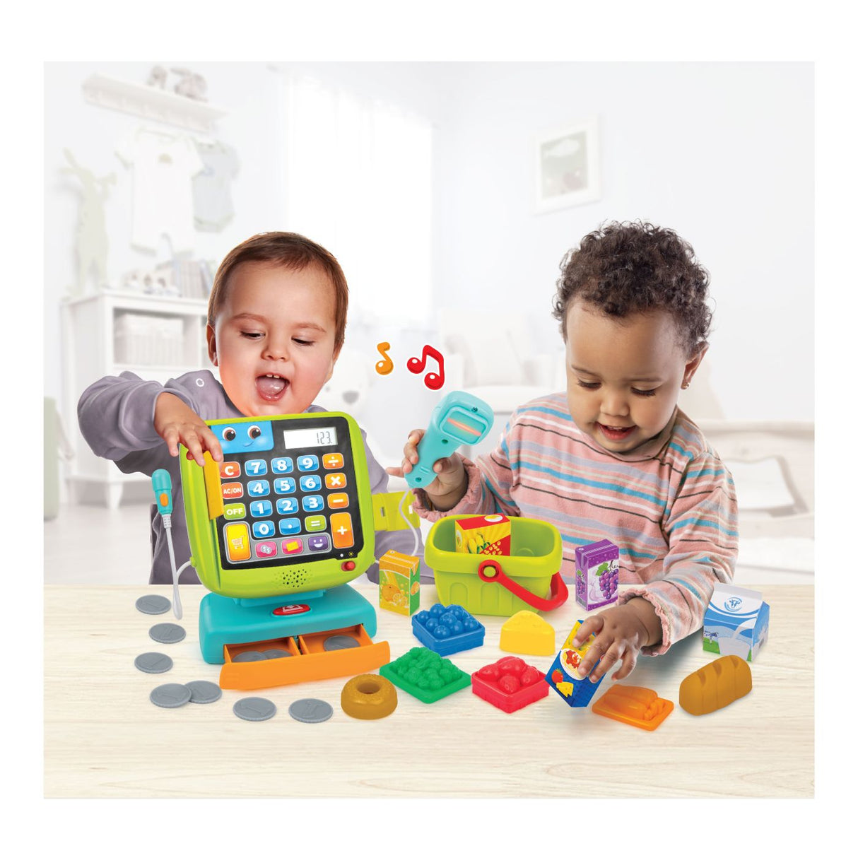 WINFUN SET CASA DE MARCAT INTERACTIVA CU ACCESORII