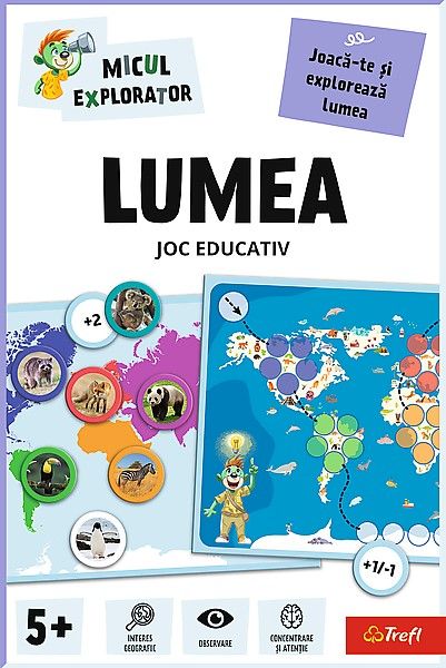 JOC EDUCATIV LUMEA MICUL EXPLORATOR