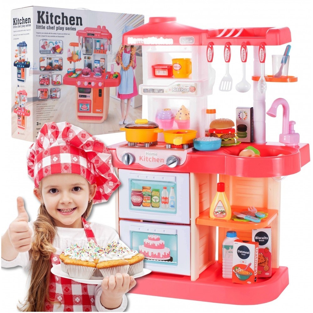 SET BUCATARIE MALPLAY CU LUMINI SUNETE SI ACCESORII