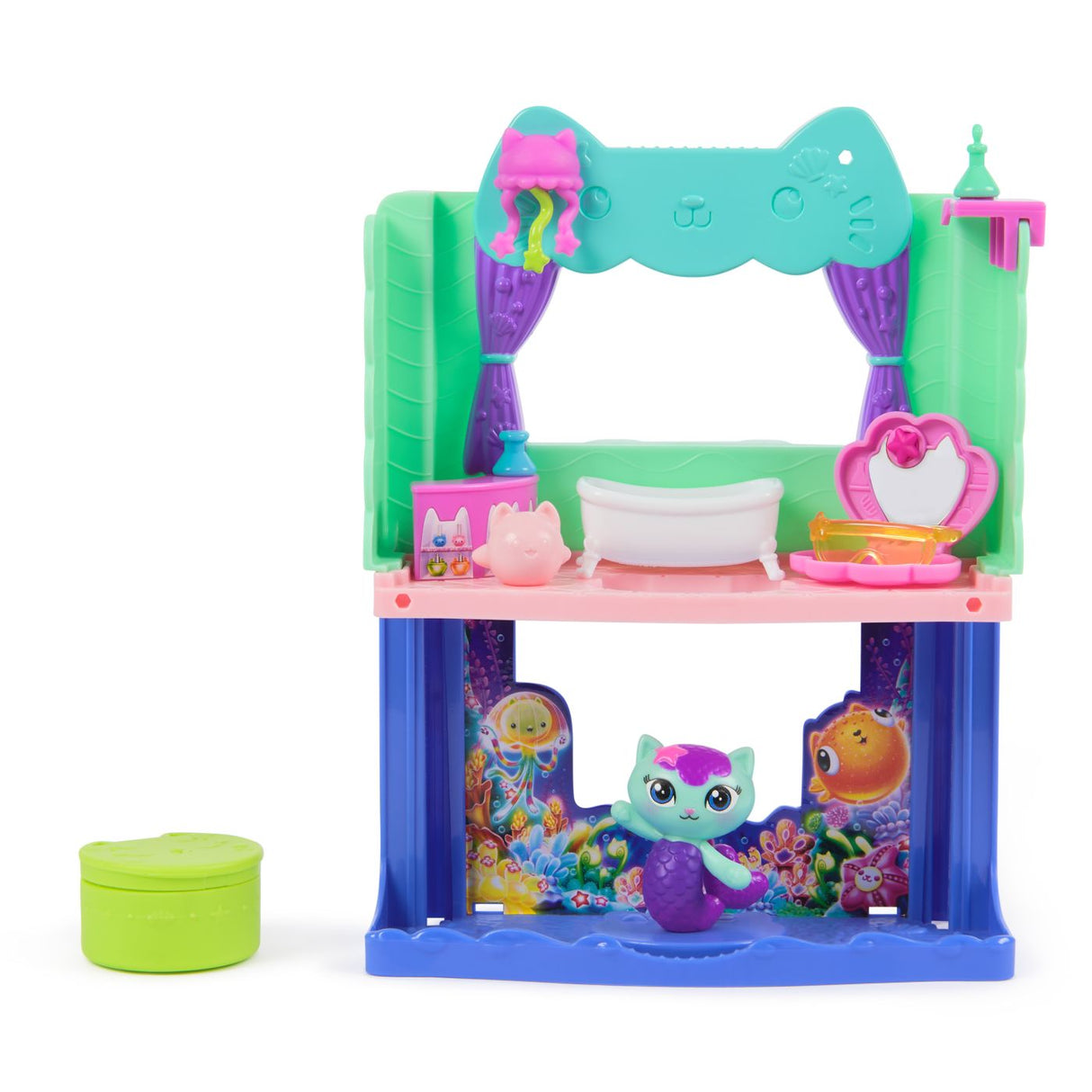 GABBYS DOLLHOUSE FILMUL SET BAIA SPA A PISICII MERCAT CU FIGURINA SI ACCESORII