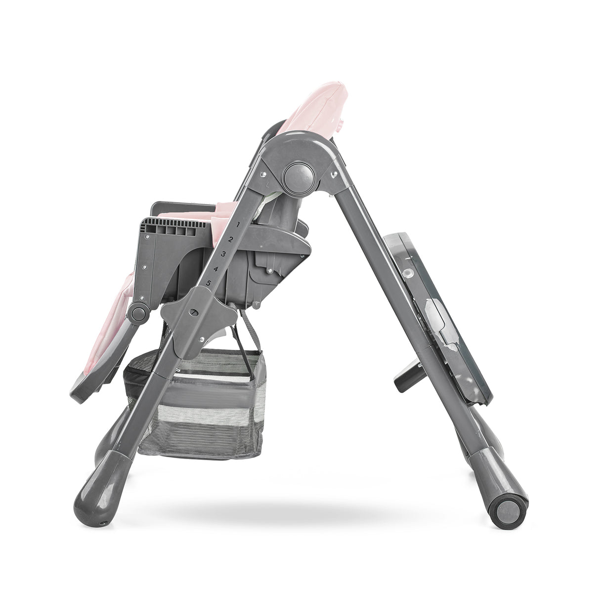 SCAUN DE MASA KINDERKRAFT TASTEE, PLIABIL, ROSE