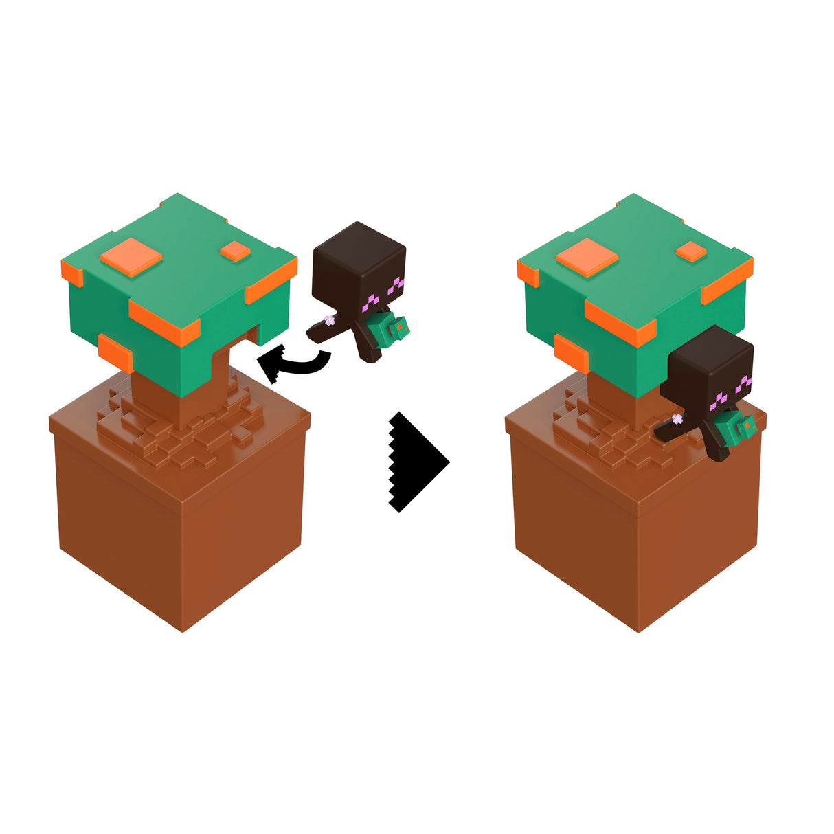 MINECRAFT MINI MODE SET EXPLORARE MINIERA VERDE