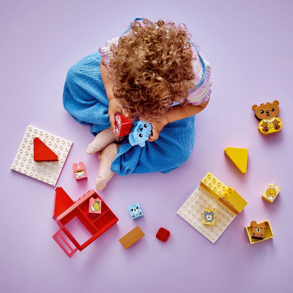 LEGO DUPLO RUTINE ZILNICE MESELE SI SOMNUL 10414