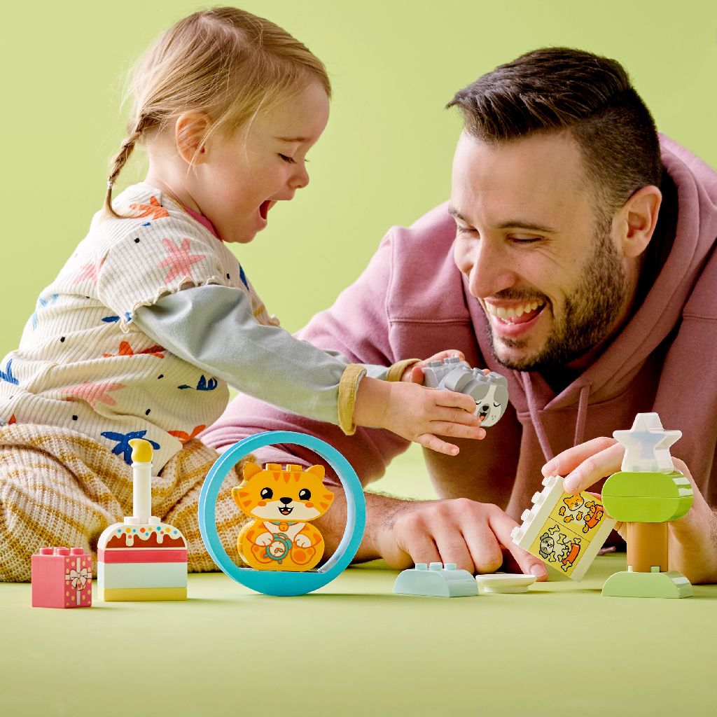 LEGO DUPLO PRIMUL MEU CATELUS SI PRIMUL MEU PISOI CU SUNETE 10977