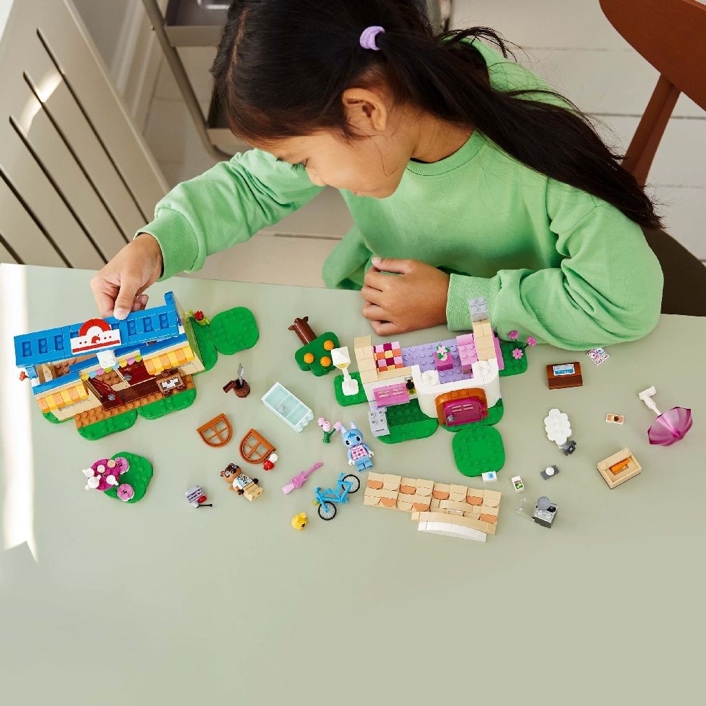 LEGO ANIMAL CROSSING NOOK S CRANNY SI CASA LUI ROSIE 77050