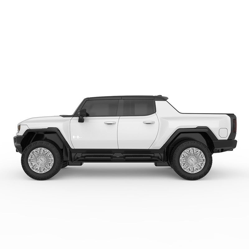 MASINA CU TELECOMANDA HUMMER EV ALB CU SCARA 1 LA 24