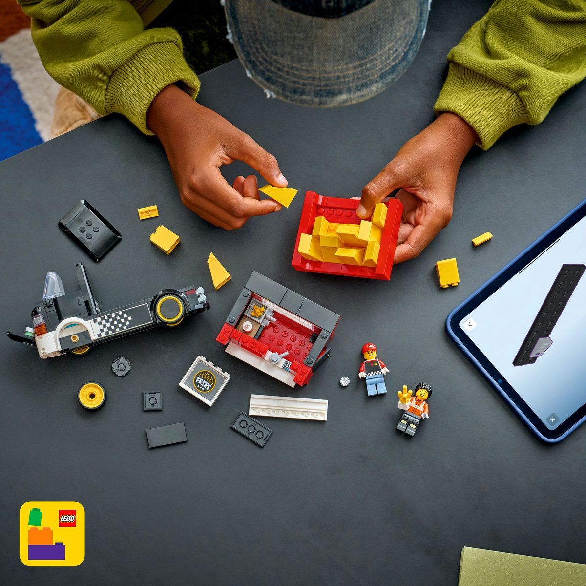 LEGO CITY FURGONETA DE CARTOFI PRAJITI 60488