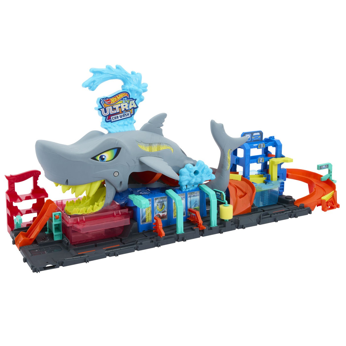 HOT WHEELS CITY COLOR REVEAL SPALATORIE AUTO 91CM
