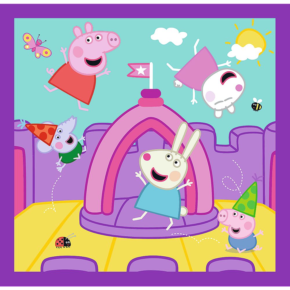 PUZZLE TREFL 3IN1 OBICEIURILE LUI PEPPA PIG