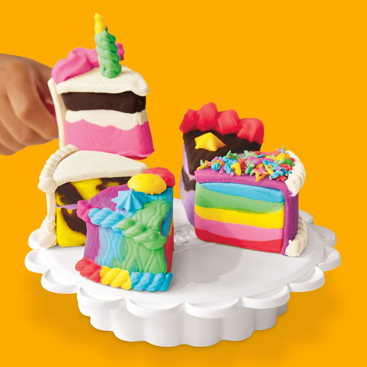 PLAY DOH SET DE JOACA FELII DE TORT
