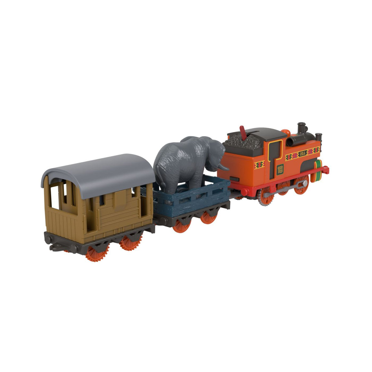 THOMAS LOCOMOTIVA MOTORIZATA NIA CU 2 VAGOANE