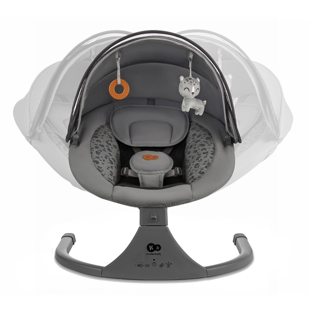 LEAGAN ELECTRIC KINDERKRAFT LUMI 2, DARK GREY