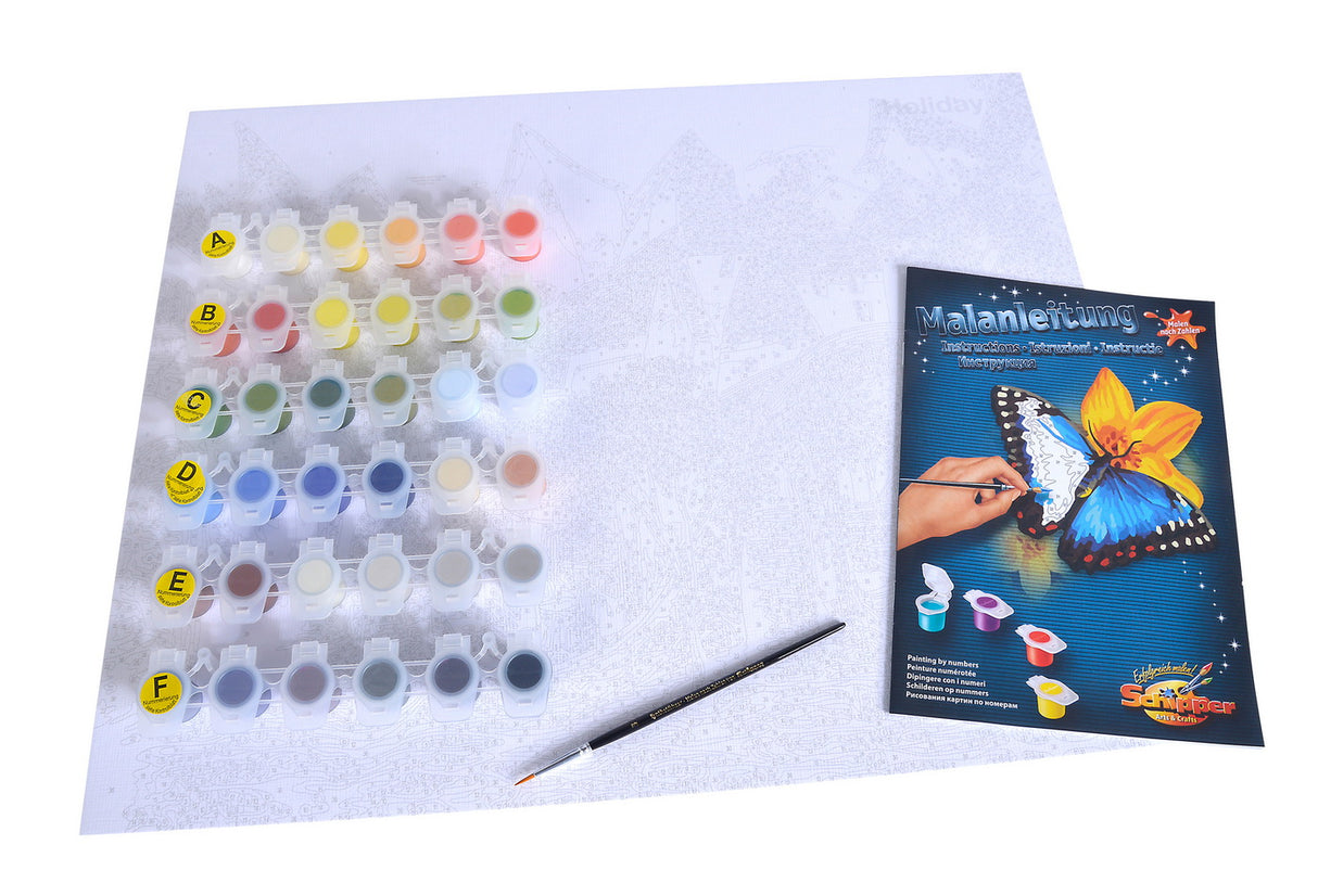 KIT PICTURA PE NUMERE SCHIPPER HOLIDAY MEMORIES