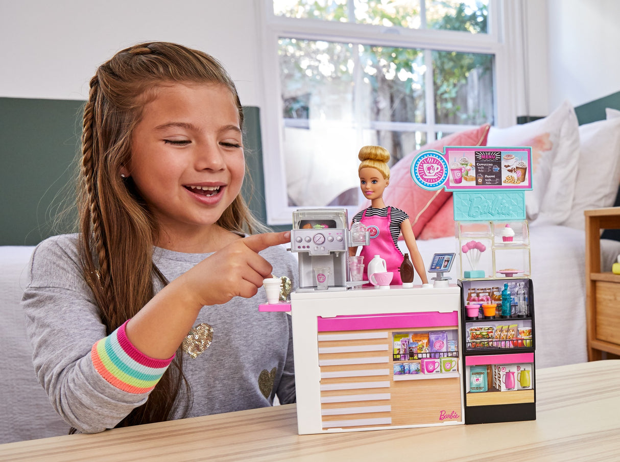 BARBIE SET CAFENEA CU 20 DE ACCESORII