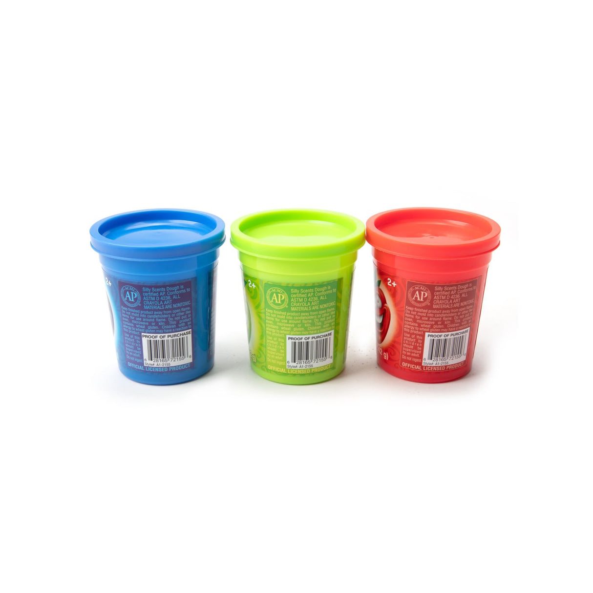 CRAYOLA SILLY SCENT SET 3 BORCANASE CU PLASTILINA PARFUMATA 142G