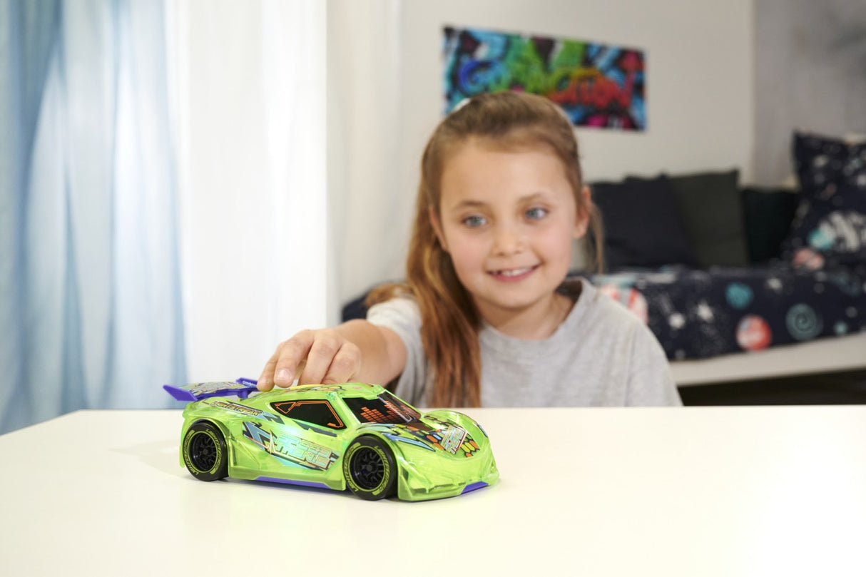 DICKIE TOYS SPEED TRONIC MASINA CU LUMINI SI SUNETE 20CM