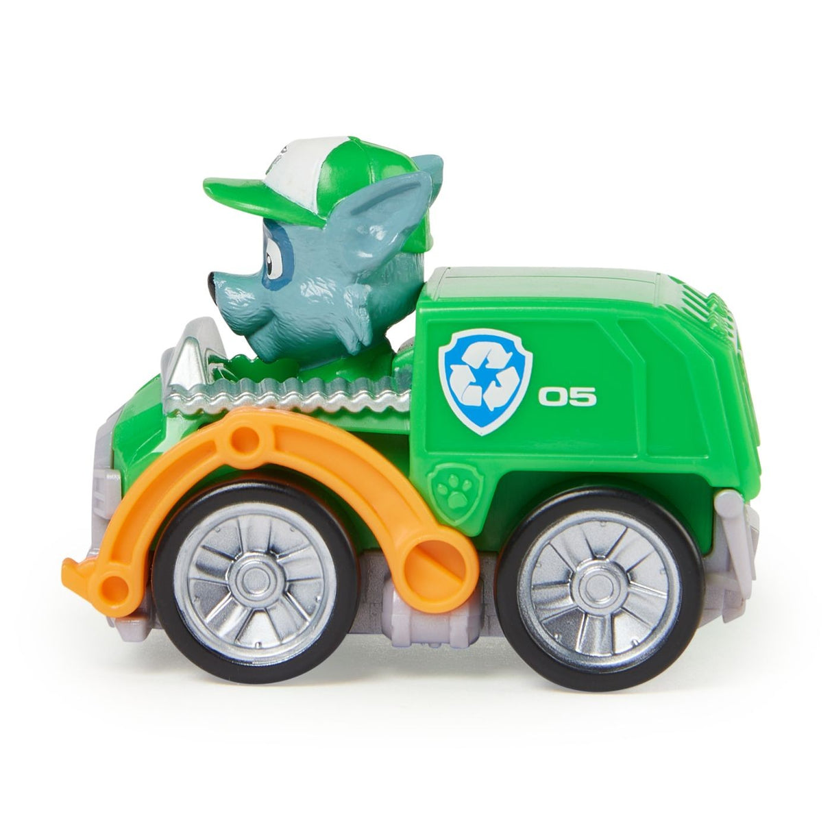 PATRULA CATELUSILOR PUP SQUAD RACERS VEHICUL CU FIGURINA ROCKY