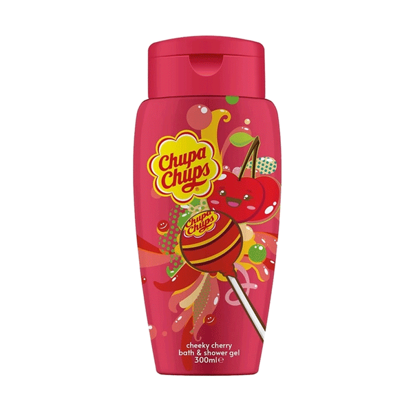 Gel de duș Chupa Chups Cheeky Cherry 300ml - Experiență încântătoare la baie