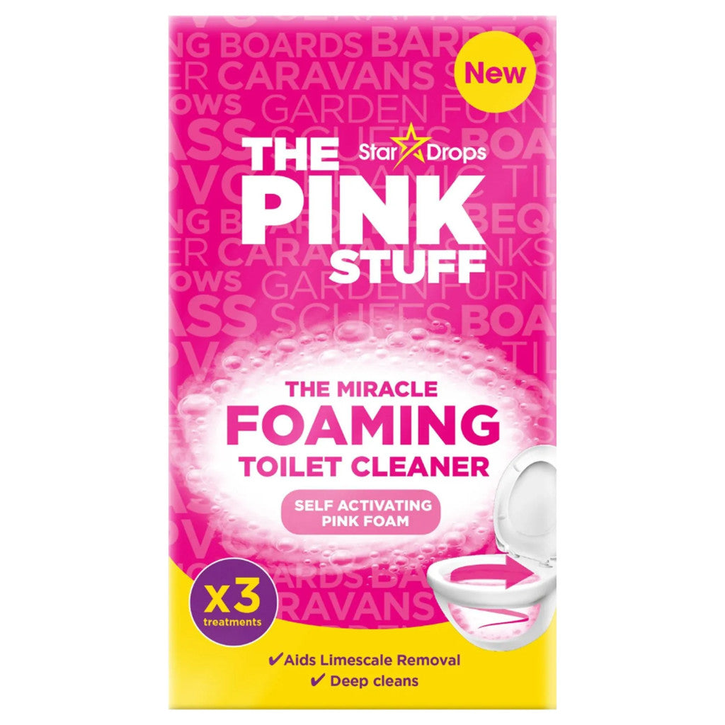 Detergent WC The Pink Stuff 3x100g - Curățare eficientă și rapidă