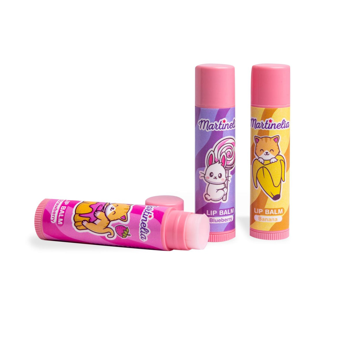 MARTINELIA YUMMY SET 3 BALSAMURI DE BUZE