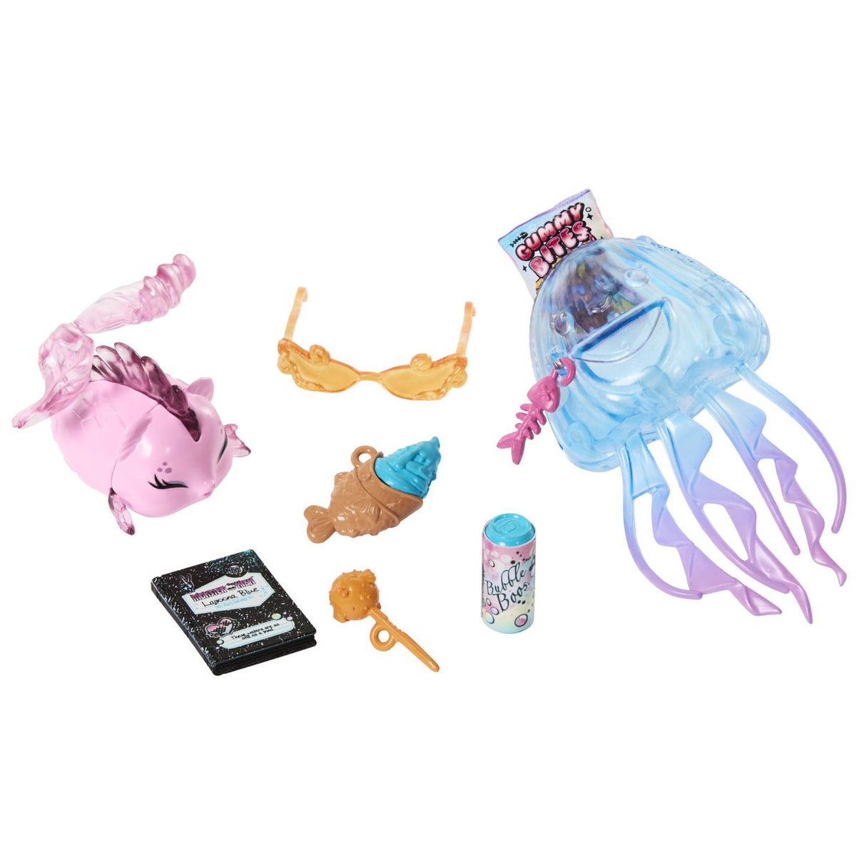 MONSTER HIGH PAPUSA LAGOONA BLUE SI PESTISORUL NEPTUNA