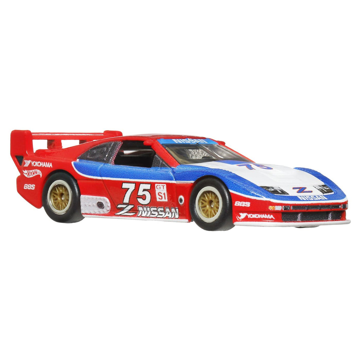 HOT WHEELS TRANSPORTATOR EURO HAULER CU MASINUTA NISSAN 300 ZX GTS SCARA 1:64