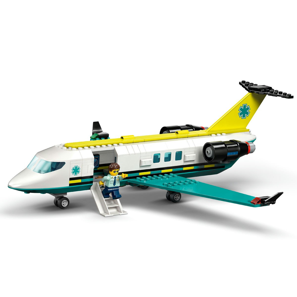 LEGO CITY AVION AMBULANTA PENTRU URGENTE 60465