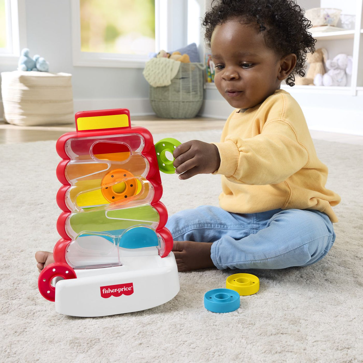 FISHER PRICE JUCARIE DE DEZVOLTARE TURN CU DISCURI COLORATE