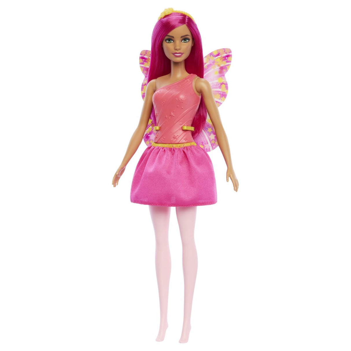 BARBIE PAPUSA BARBIE ZANA CU PAR SI TINUTA ROZ