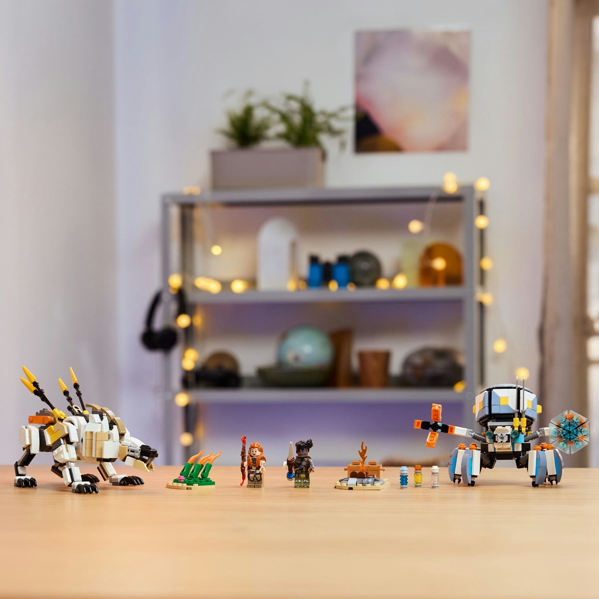 LEGO HORIZON ADVENTURES ALOY SI VARL VS SHELL WALKER SI SAWTOOTH 77037