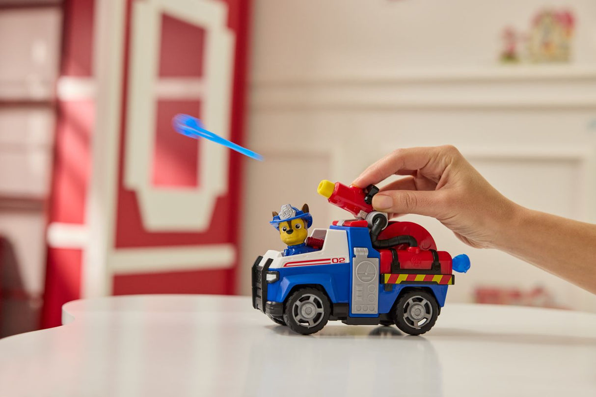PATRULA CATELUSILOR VEHICUL DE SALVARE MASINA DE POMPIERI SI FIGURINA CHASE