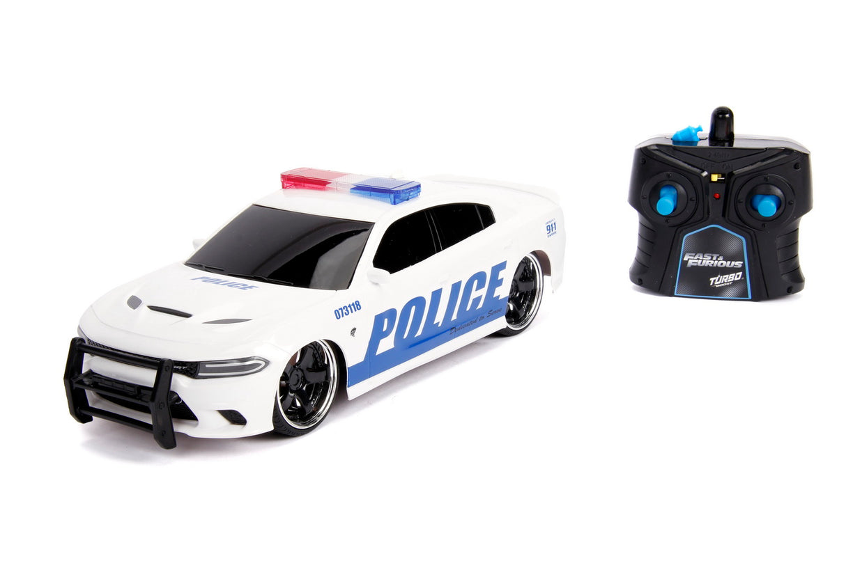 SET MASINUTE FAST AND FURIOUS RC TOYOTA SUPRA&DODGE CHARGER SRT SCARA 1:16