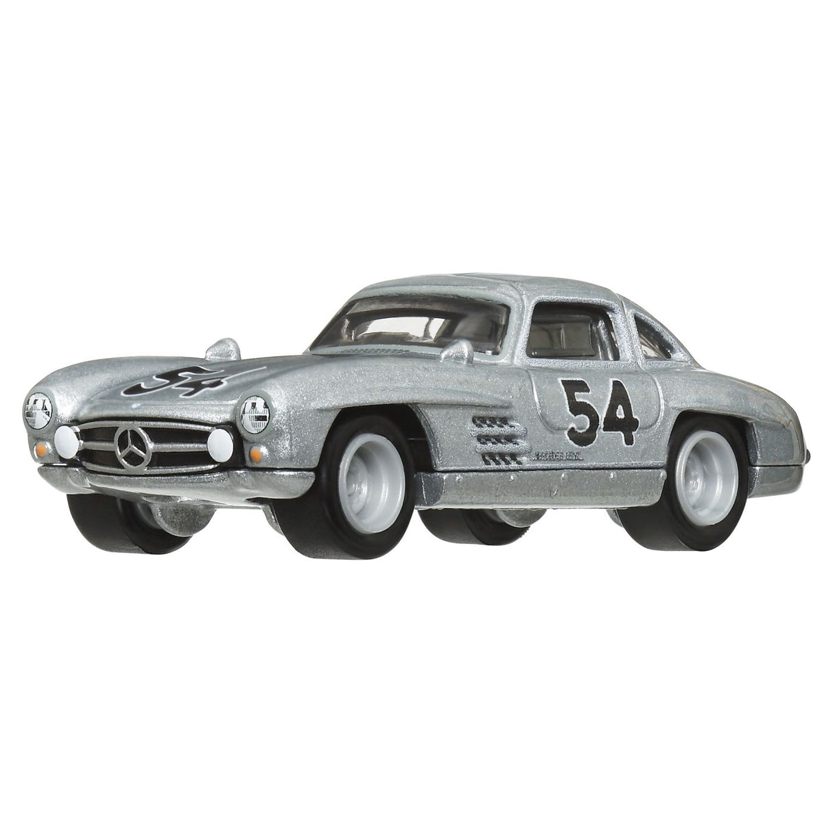 HOT WHEELS TRANSPORTATOR MERCEDES-BENZ 55 BLAUES WUNDER CU MASINUTA MERCEDES-BENZ 300 SL SCARA 1:64
