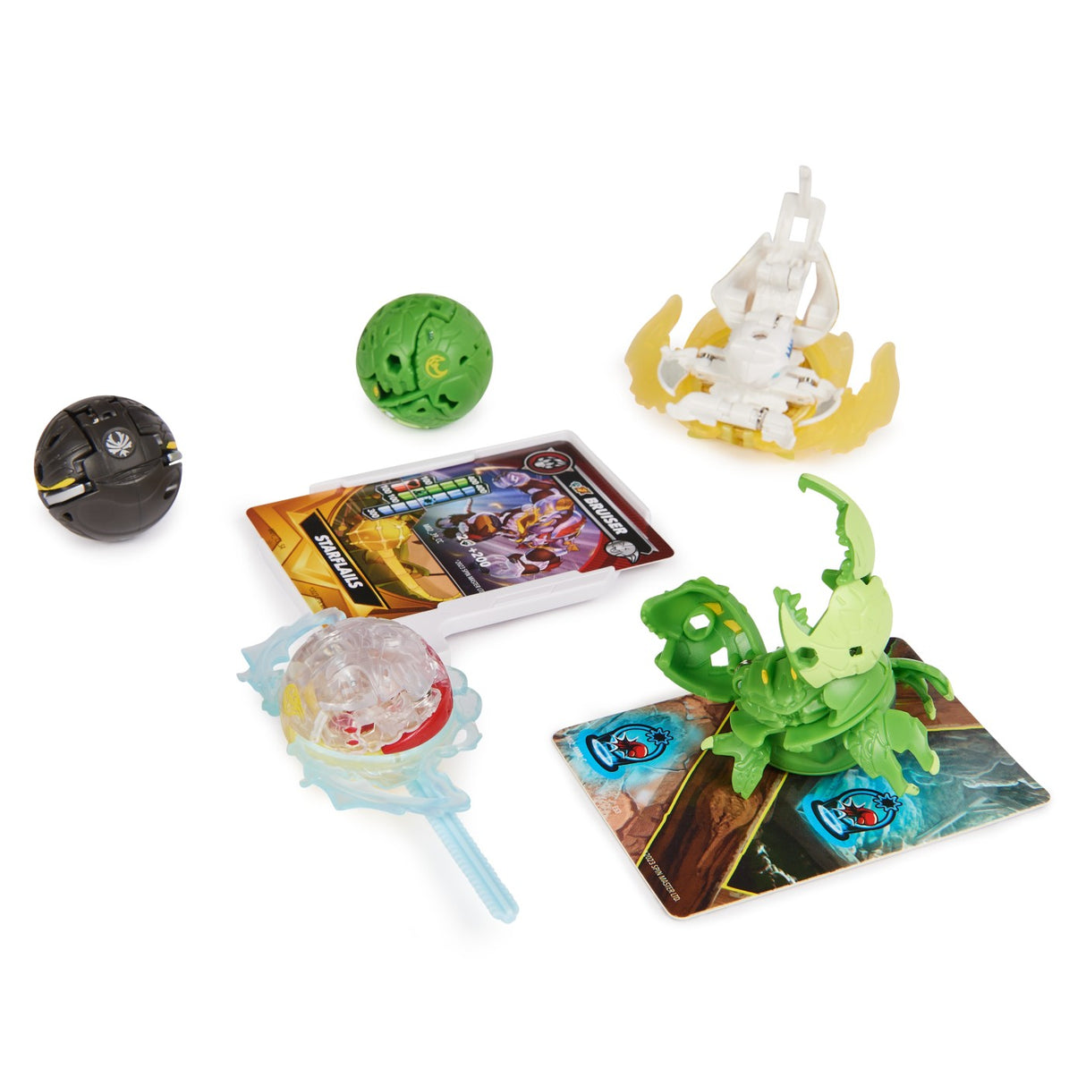 BAKUGAN SET DE LUPTA SPECIAL ATTACK BRUISER, SPECIAL ATTACK OCTOGAN VENTRI,HAMMERHEAD, BUTTERCLAW