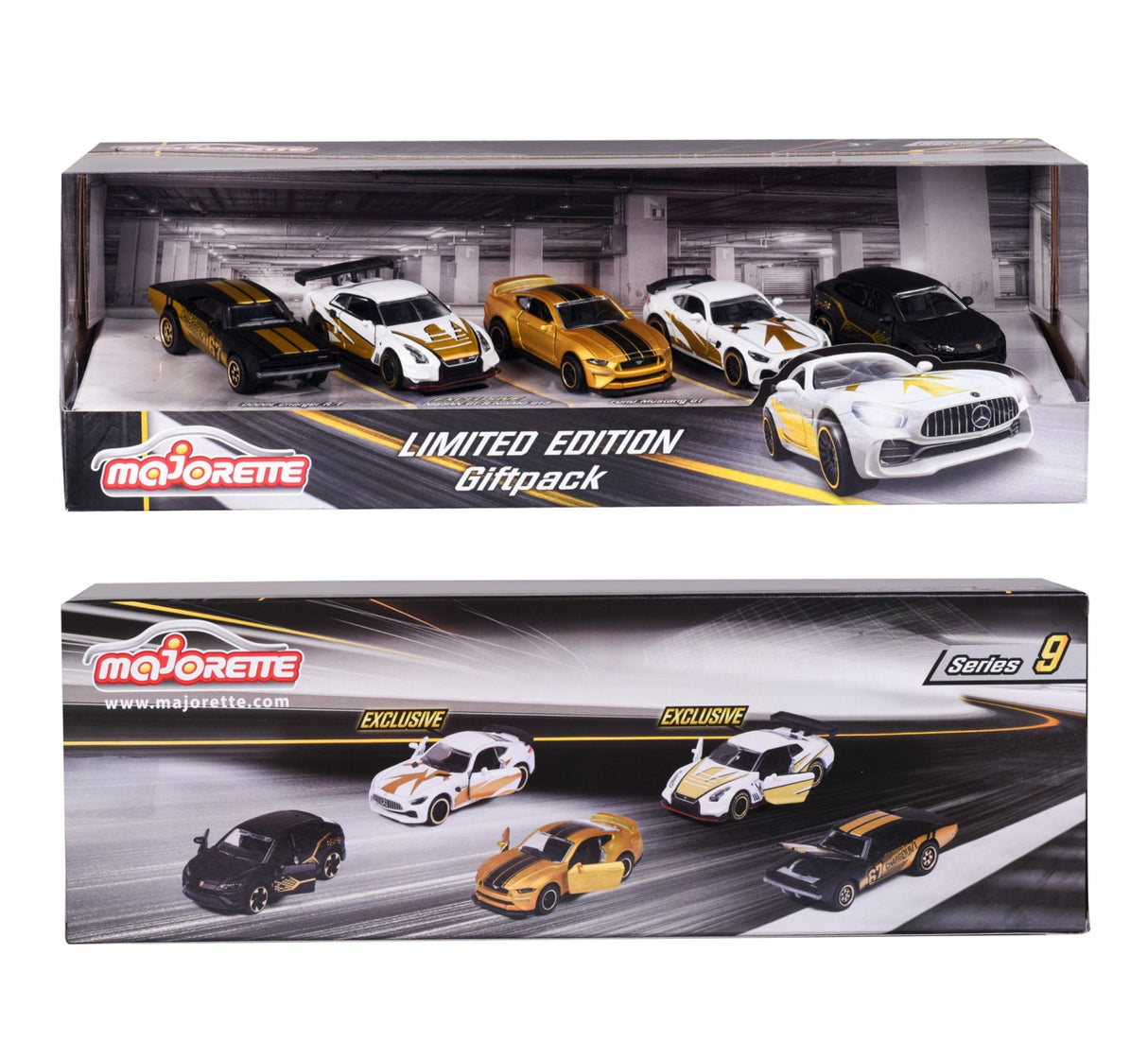 MAJORETTE SET 5 MASINUTE METALICE EDITIE LIMITATA 7.5CM