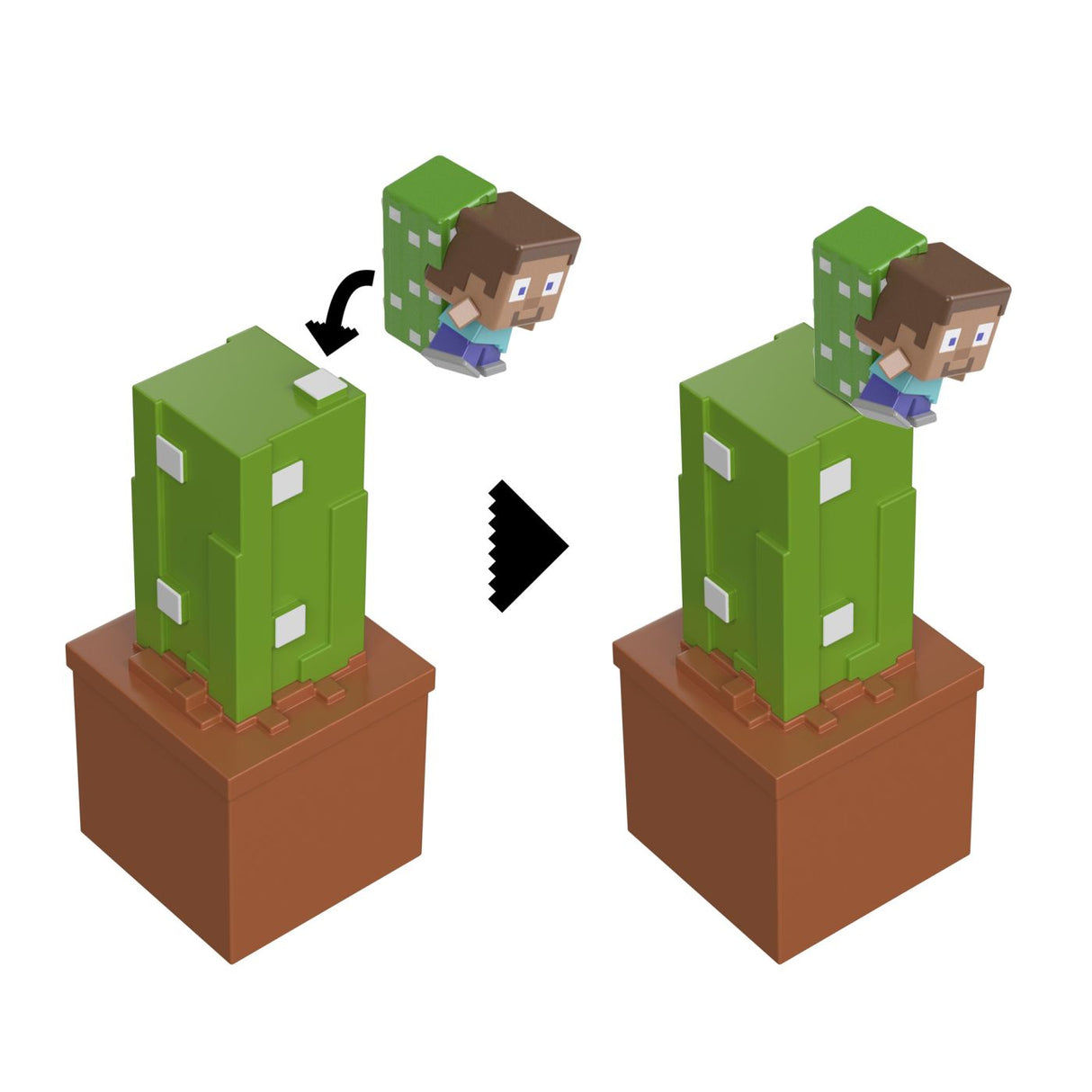 MINECRAFT MINI MODE SET EXPLORARE MINIERA CACTUS