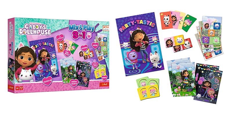 TREFL GABBYS DOLLHOUSE JOC 8IN1